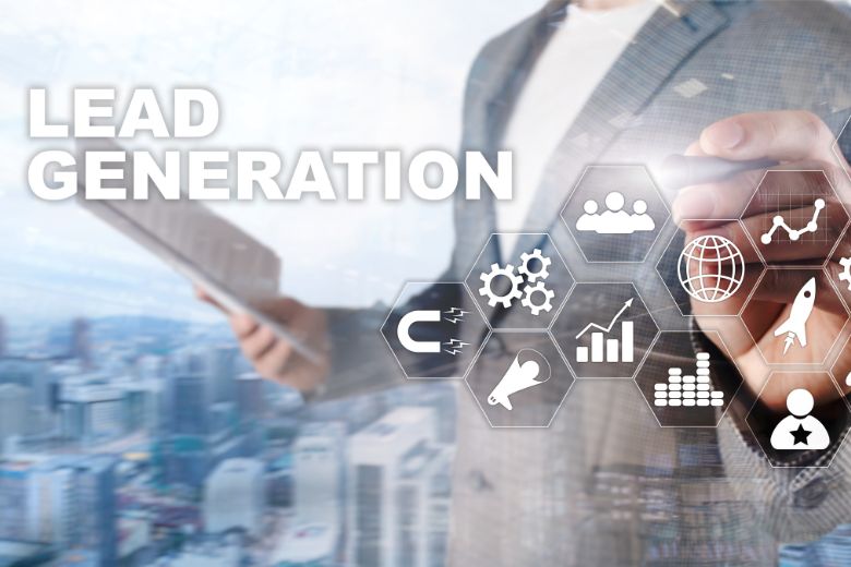 schemat źródeł generowania leadów w marketingu