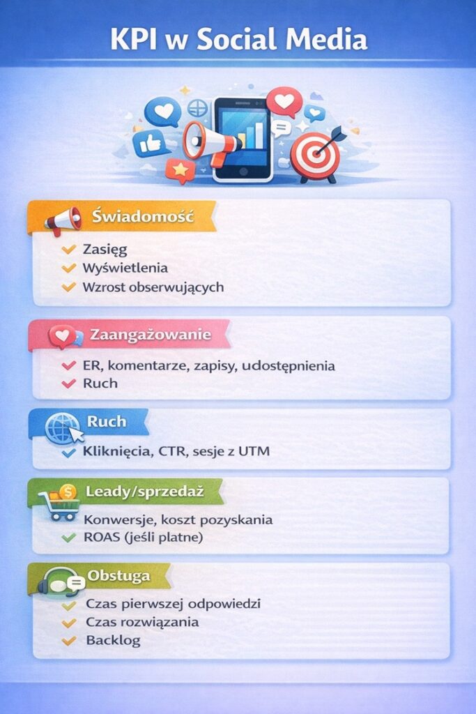 KPI w social mediach
