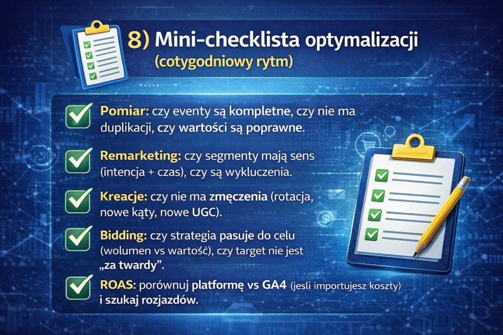Mini-checklista optymalizacji