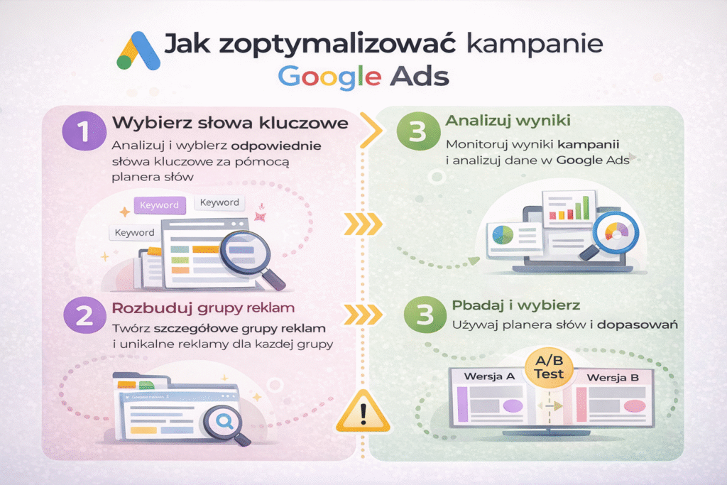 jak optymalizować kampanie google ads